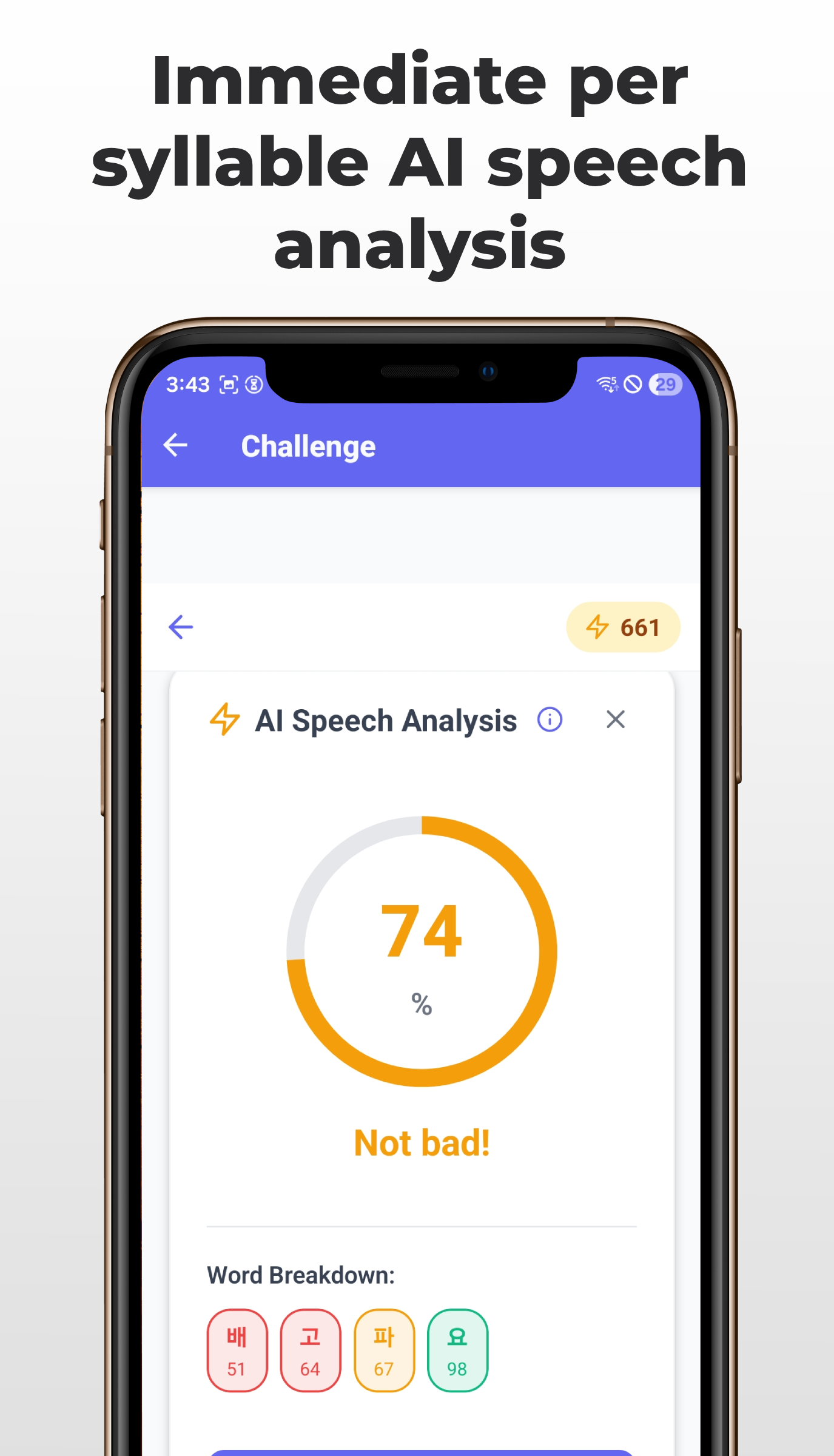 K-Speak Progress Tracking