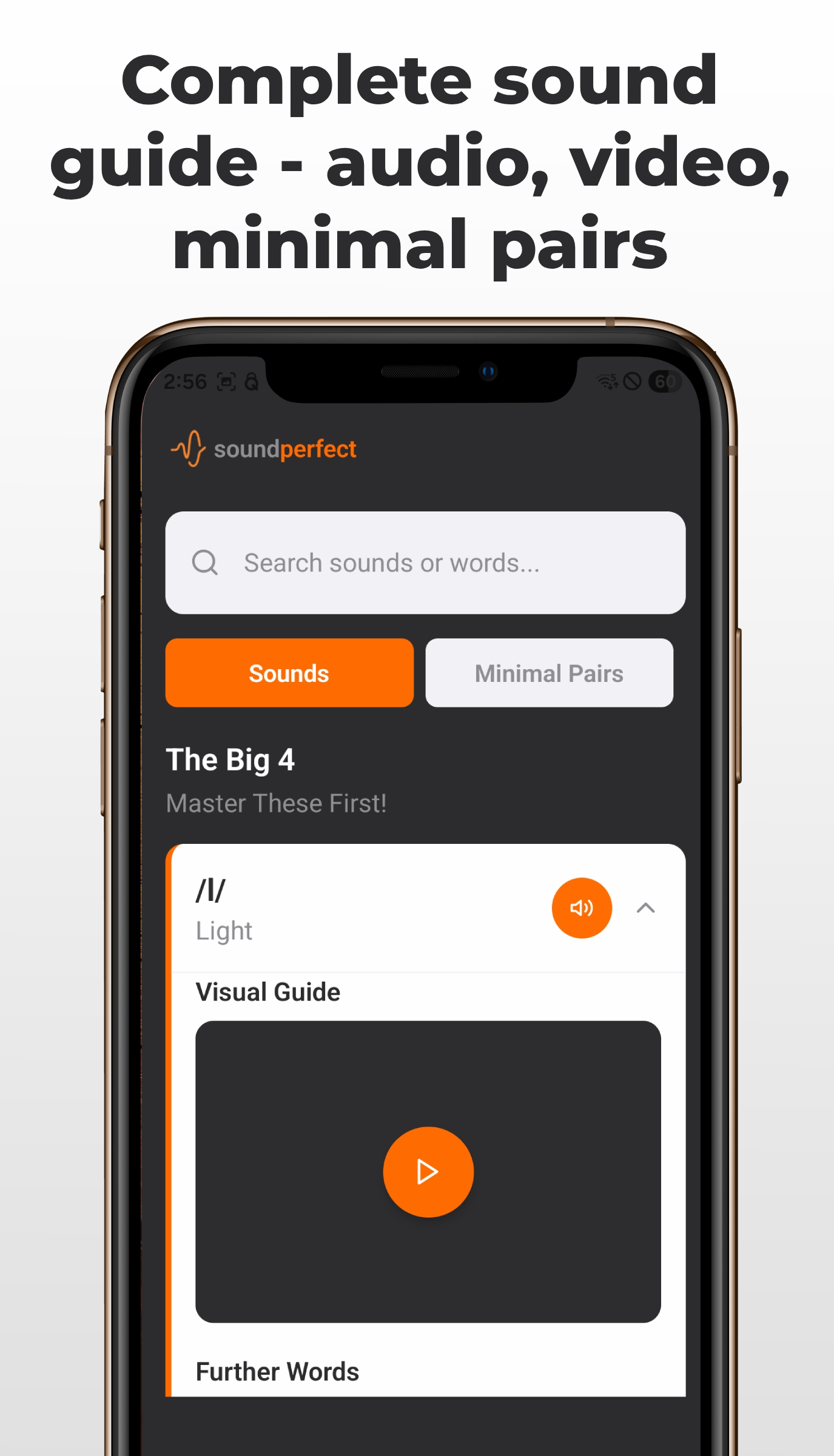soundperfect phoneme guide